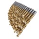 230Pcs 1mm-10mm HSS Engineering Presion Drill Bit Set Assorted Kit Metal Case