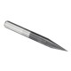 25 Degree 3.175mm Shank 0.1/0.2/0.3/0.4/0.5mm Flat Bottom PCB Engraving Bit CNC Tool