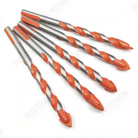 3 to 12mm Triangle Twist Drill Bit Concrete Glass Ceramics Tile Marble Drill Bit Triangle Shank