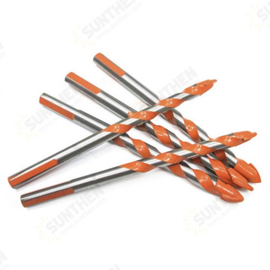 3 to 12mm Triangle Twist Drill Bit Concrete Glass Ceramics Tile Marble Drill Bit Triangle Shank