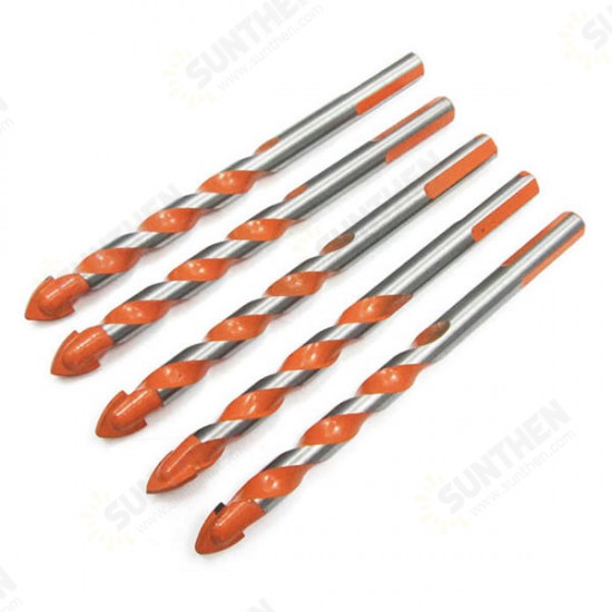 3 to 12mm Triangle Twist Drill Bit Concrete Glass Ceramics Tile Marble Drill Bit Triangle Shank