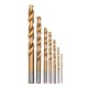 300pcs 2-10mm HSS Twist Drill Bit Set Metric Wall Plugs Impact Wood Working Tool With Case