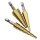 3/16-1/2 1/4-3/4 1/8-1/2 Inch Step Drill Bit Inch Type 1/4 Inch Shank Step Drill