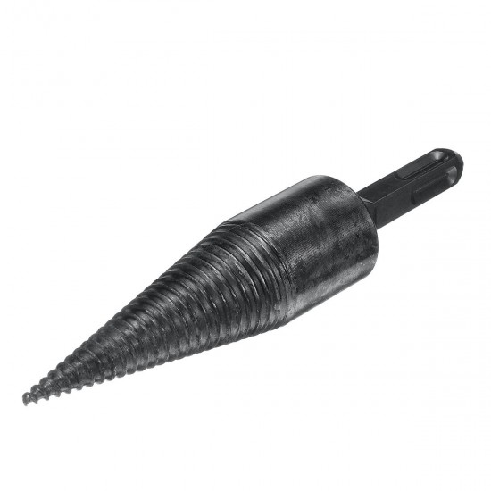 32mm High Speed Steel Firewood Splitting Drill Bit Hard Wood Cone Splitter Bit