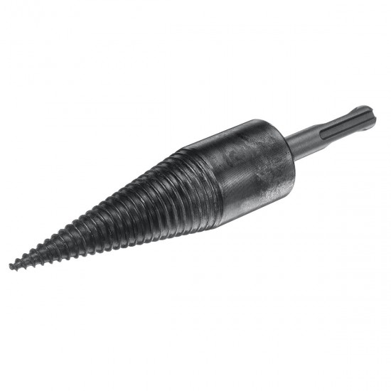 32mm High Speed Steel Firewood Splitting Drill Bit Hard Wood Cone Splitter Bit