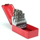 38pcs 1-13mm HSS Twist Drill Bit Set with Case for Steel