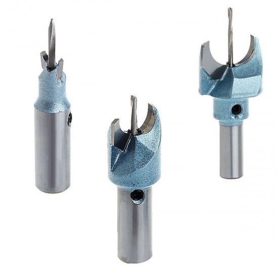 3Pcs Tungsten Woodworking Tool Router Bit Buddhas Beads Ball Pearls Drill Bit