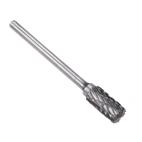 3x6mm Double Grain Tungsten Steel Grinding Head Rotary Burr Drill Bit Milling Cutter Head