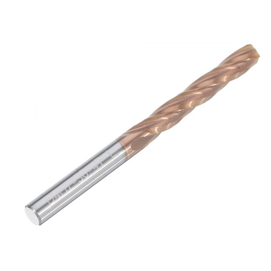 4 Flutes 3.5-6mm Milling Cutter HRC55 Tungsten Steel Carbide AlTiN Coating End Mill CNC Tool