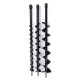 40/60/100mm x 800mm Earth Auger Drill Bit Fence Borer For Petrol Post Hole Digger Garden Tool