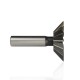 45 55 60 Degree Dovetail Milling Cutter CNC Planer Straight Shank High Speed Steel Milling Cutter