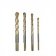 4/5/6/7/10Pcs Multi-functional Tungsten Carbide Tip Glass Drill Bit Set Triangle Bits For Porcelain Ceramic Glass Plastic Wood