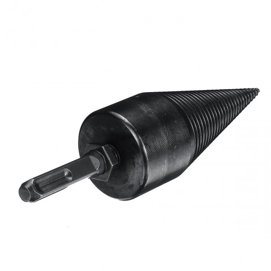 45mm HSS Firewood Splitting Drill Bit Hard Wood Cone Splitter Bit for Electric Drill Hammer