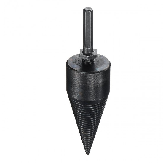 45mm HSS Firewood Splitting Drill Bit Hard Wood Cone Splitter Bit for Electric Drill Hammer