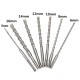 5-16mm Concrete Drill Bit 160mm Length Double SDS Plus Slot Masonry Hammer Drill Bit