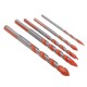 5Pcs 4/5-10mm Triangle Shank Drill 4/5/6/8/10mm Ceramic Glass Hole Wall Twist Spiral Drill Bit