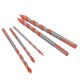 5Pcs 4/5-10mm Triangle Shank Drill 4/5/6/8/10mm Ceramic Glass Hole Wall Twist Spiral Drill Bit