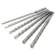 6-16mm Bi-Metal Drill Bit Length 260mm Double SDS Plus Slot Masonry Hammer Bit