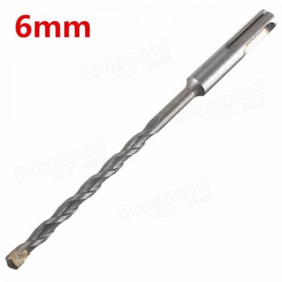 6-16mm Round Shank 150mm Long SDS Rotary Hammer Concrete Masonary Drill Bit