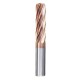 6 Flutes 6.5-10mm Milling Cutter HRC55 Tungsten Steel Carbide AlTiN Coating End Mill CNC Tool