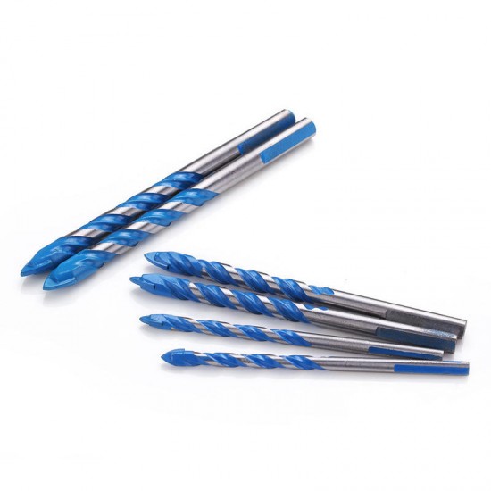 6/8/10/12mm Triangle Drill Marble Twist Drill Bit Ceramic Glass Tile Twist Drill Bit