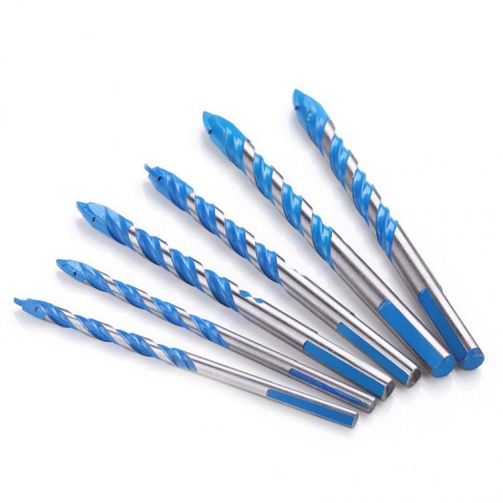 6/8/10/12mm Triangle Drill Marble Twist Drill Bit Ceramic Glass Tile Twist Drill Bit