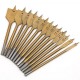 6/8/13pcs Metric Flat Spade Drill Bits Set Titanium Coating Paddle Flat Bits Wood Hole Cutter Drill Bits for Woodworking