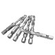 6pcs 1/4 Inch M3-M10 Composite Tap HSS Combination Drill Tap Bit Set Hex Shank Deburr Countersink Bits