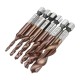 6pcs M3-M10 Combination Drill Tap Bit Set HSS 6542 AlTiN Coated Deburr Countersink Drill Bits