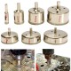 7pcs 10-100mm Diamond Hole Saw Drill Bit Set Tile Ceramic Glass Porcelain Marble Hole Saw Cutter