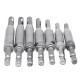 7pcs Self Centering Door Window Hinge Set Twist Wood Drill Bit Hole Puncher