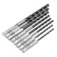 8Pcs Twist Drill Bit Hexagonal 3.0-6.5mm High Speed Steel Stainless TiALN Coated