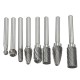 8pcs Carbide Rotary Burr Set 1/4 Inch Shank File Power Tool