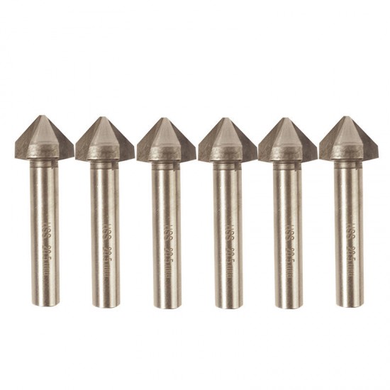 90 Degree Titanium-plated Metal Chamfer Drill Bit Straight Shank Chamfering Knife