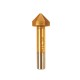 90 Degree Titanium-plated Metal Chamfer Drill Bit Straight Shank Chamfering Knife