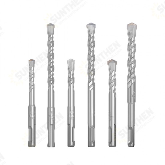 9/10pcs Hole Saw Drilling Masonry Drill 4/5/5.5/6/6.5/7/8/10/12/14mm Electric Hammer Drill Bits for Wall Concrete Brick Masonry