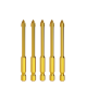 Alloy Triangle Drill Set Ceramic Tile Glass Hole Opener Reaming Hexagonal Shank Slot Drill Bit