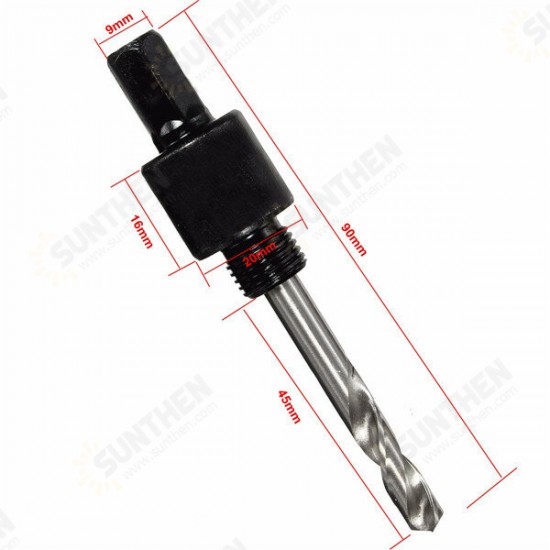 Bi Metal Hole Saw Hole Saw Locking Smooth Cutting Drill Bit For 14mm-30mm Arbor