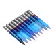 10pcs 0.1/0.2/0.3mm 25 Degree Engraving Bit Blue NANO Coated Carbide Flat Bottom PCB Engraving Bit CNC Router Tool