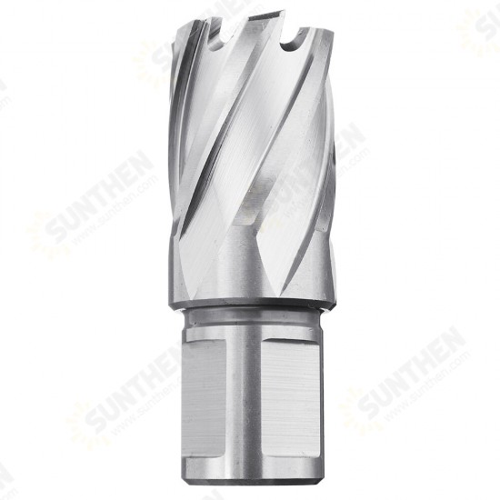 12-42mm High Speed Steel Metal Core Drill Bit Annular Cutter for Magnetic Drill Press Hollow with Weldon Shank Hole Opener Metal Drilling Hole Tools