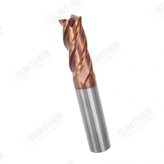 12mm HRC55 AlTiN Coating 4 Flutes End Mill Cutter Tungsten Carbide End Mill Cutter CNC Tool