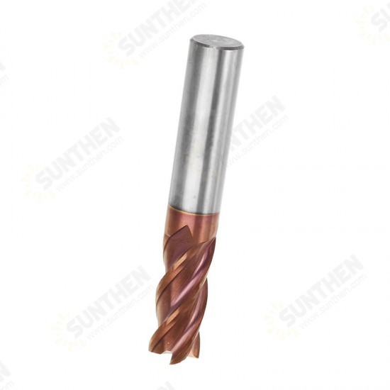 12mm HRC55 AlTiN Coating 4 Flutes End Mill Cutter Tungsten Carbide End Mill Cutter CNC Tool