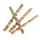 13/19/25pcs HSS Twist Drill Bit Set 1-10mm Titanium Coated Drill Bit for Wood Metal Drilling