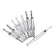 17Pcs Woodworking Hinge Drill Hexagonal Shank Self-centering Drill Bit Set For Door and Window Derailment Holes