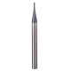 1mm 4 Flutes End Mill Cutter 50mm Length Tungsten Carbide Milling Cutter CNC Tool