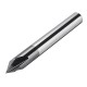 2-12mm 60 Degree Chamfer Mill 3 Flutes CNC Milling Cutter V Shape End Mill