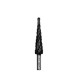 3 Flute 4-12mm 5-23mm Step Drill Bit TiAlN Coated HRC62-65 HSS-Co M35 Cobalt Step Drill Triangular Shank