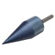 32/42mm Nano Blue Coated HSS Firewood Splitter Drill Bit Wood Drilling Tools Firewood Chopper Breaker