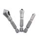 3pcs Countersink Drill Bit HSS Deburring Drill Bit Woodworking Metal Tool