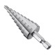 4-12/20/32mm HSS Hex Shank Step Drill Bit High Step Steel Hole Cutter